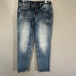 Vigoss Jeans Womens 7 Chelsea Boyfriend Heritage Fit Cotton Stretch Pockets